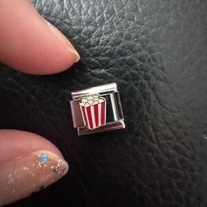 Popcorn Italian Charm link